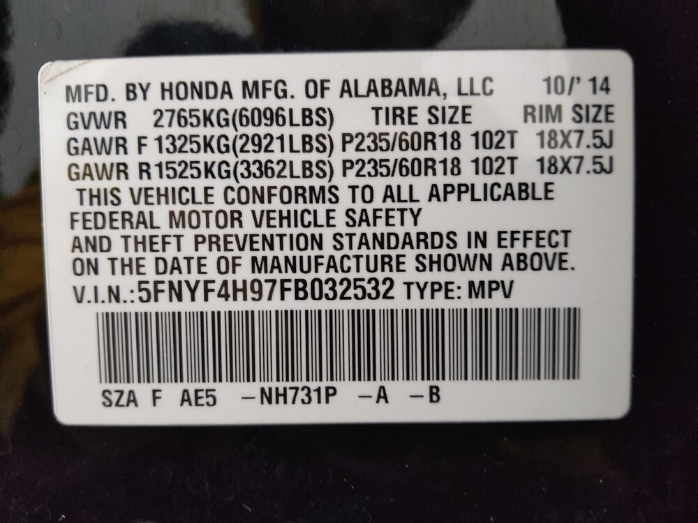 2015 Honda Pilot in Wichita, KS 67207 - 18081580 33