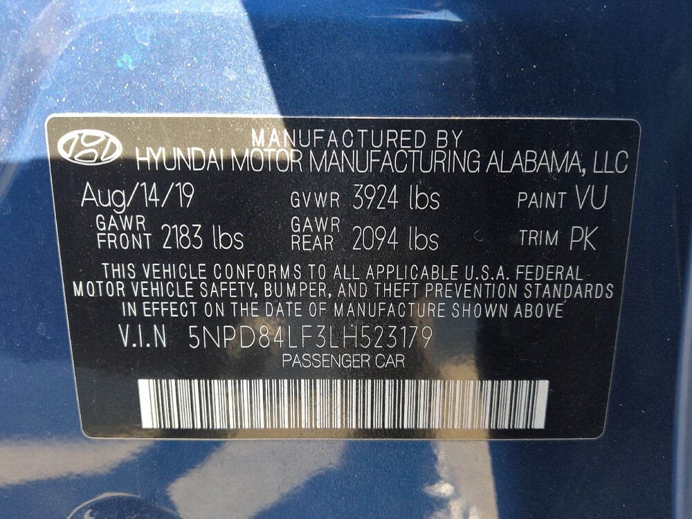 2020 Hyundai Elantra in Chattanooga, TN 37421 - 18081582 33