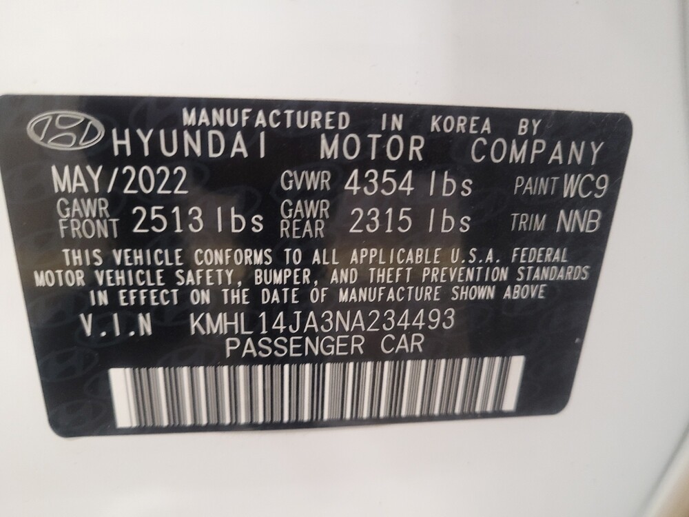 2022 Hyundai Sonata in Tampa, FL 33619 - 18081596 33