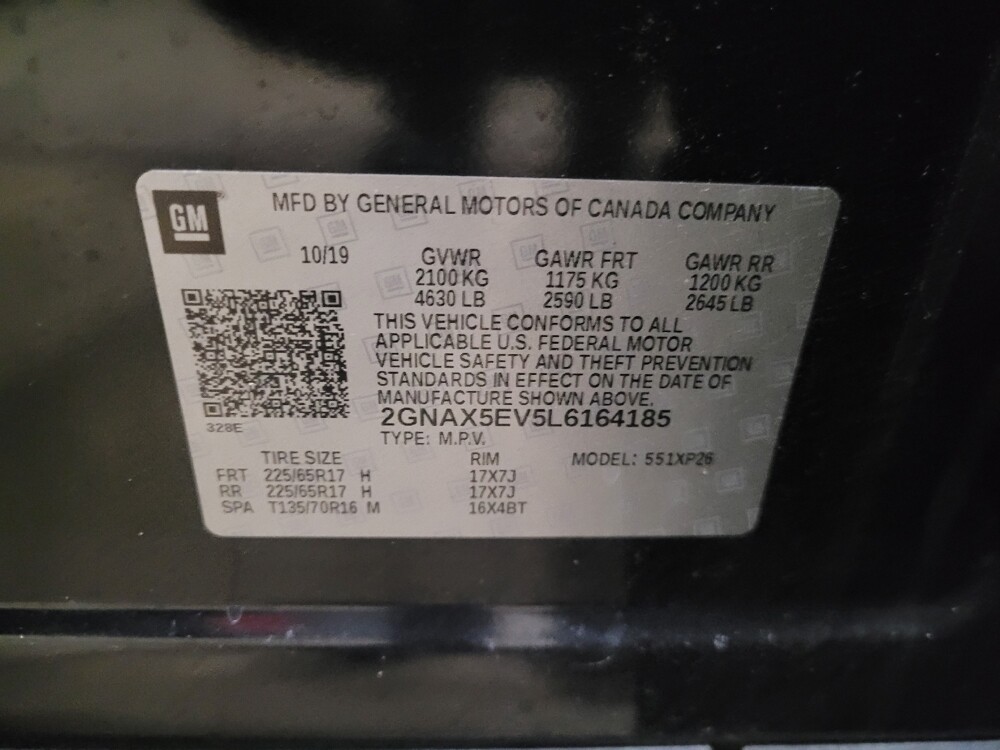 2020 Chevrolet Equinox in Chesapeake, VA 23320 - 18081606 33