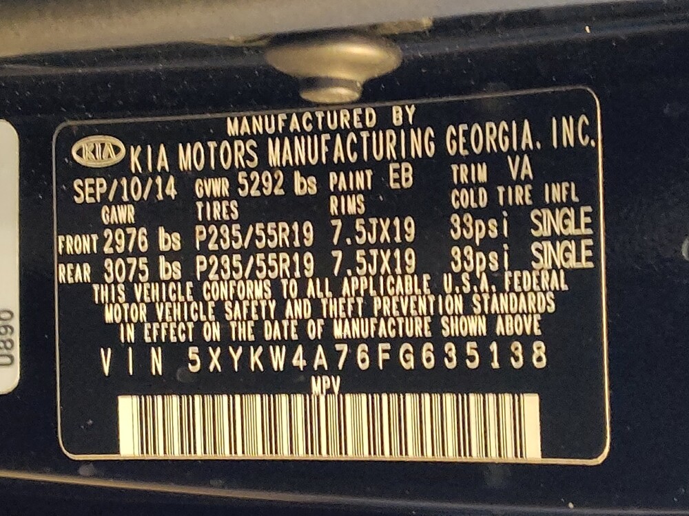 2015 Kia Sorento in Jacksonville, FL 32210 - 18081624 33