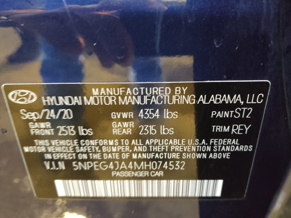 2021 Hyundai Sonata in Charlotte, NC 28273 - 18081649 33