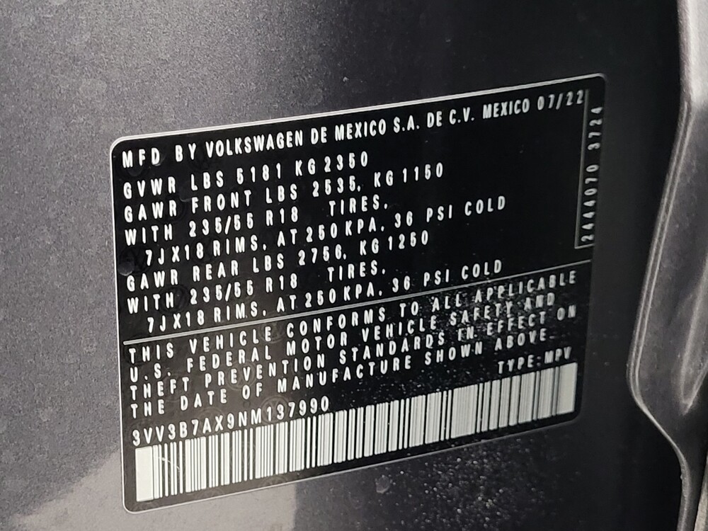 2022 Volkswagen Tiguan in Mesa, AZ 85210 - 18081680 33