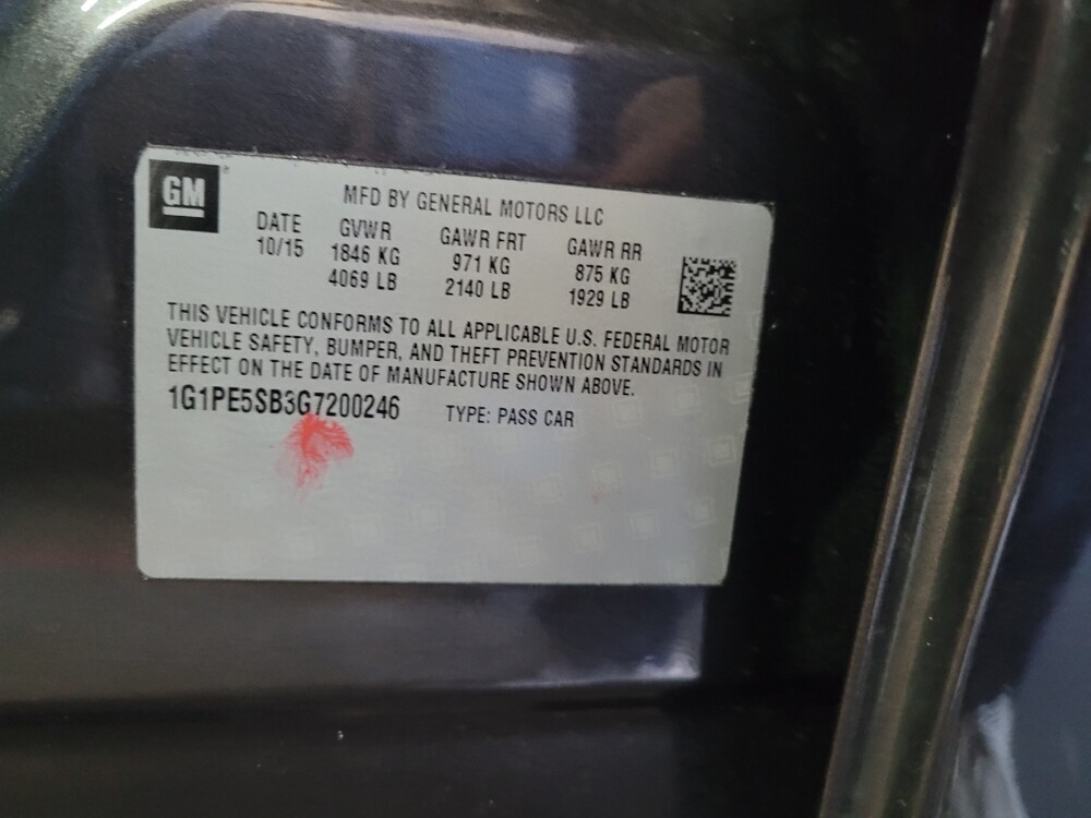 2016 Chevrolet Cruze in Charlotte, NC 28213 - 18081687 33