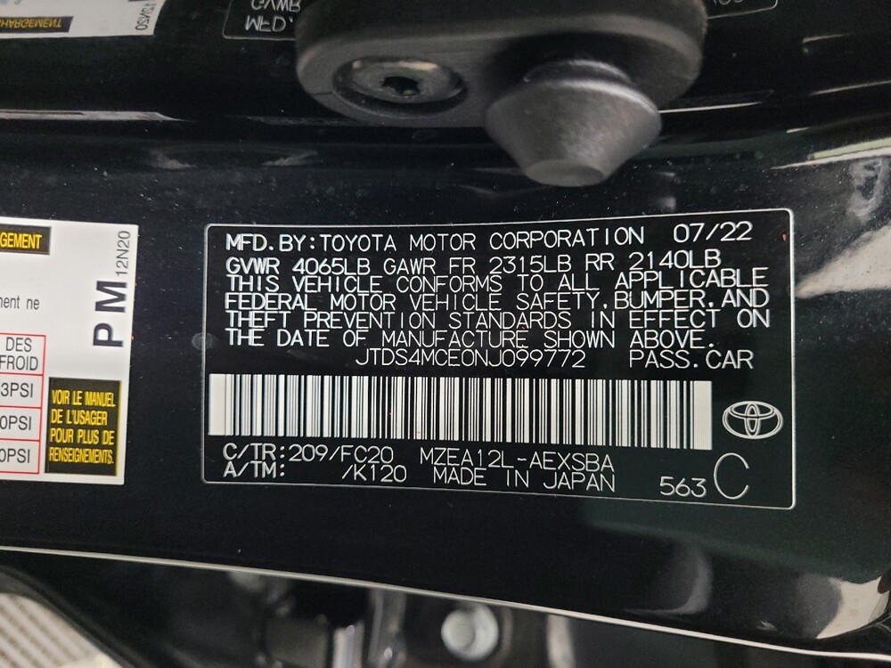 2022 Toyota Corolla in Langhorne, PA 19047 - 18081698 33