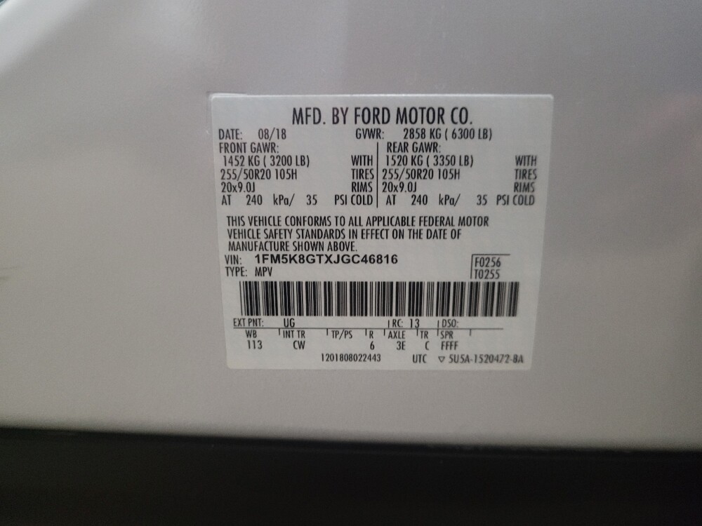 2018 Ford Explorer in Williamstown, NJ 8094 - 18081721 33