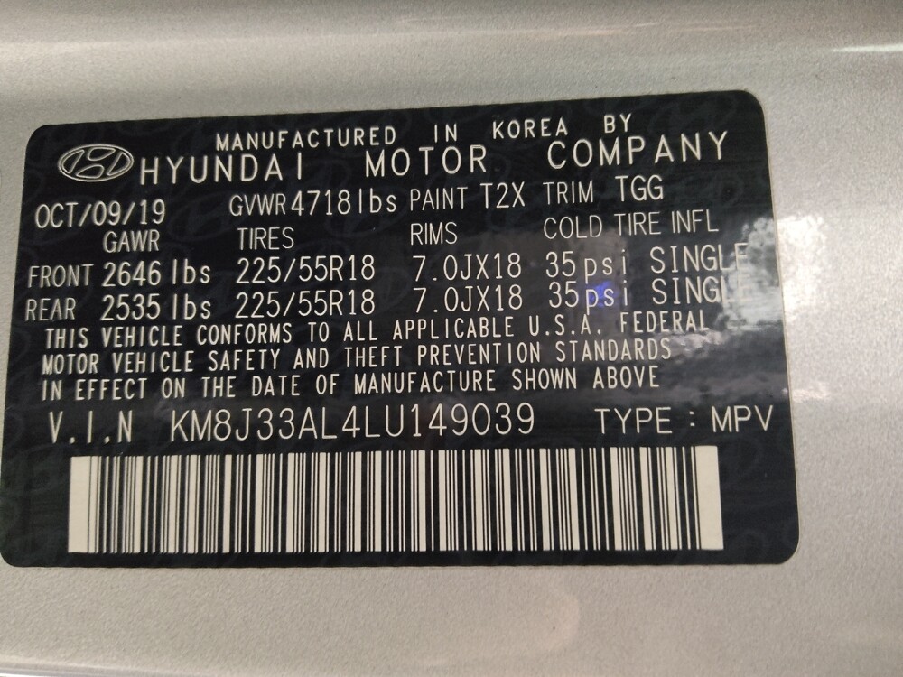 2020 Hyundai Tucson in Augusta, GA 30907 - 18081729 33