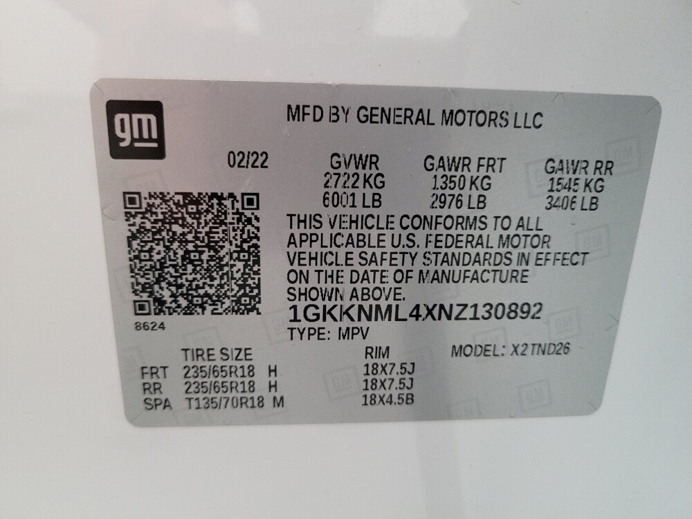 2022 GMC Acadia in Montclair, CA 91763 - 18081799 33