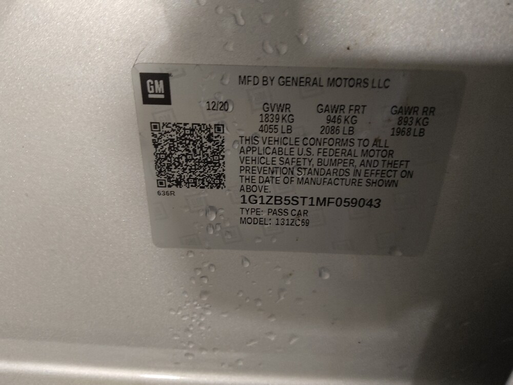 2021 Chevrolet Malibu in Duluth, GA 30096 - 18081815 33