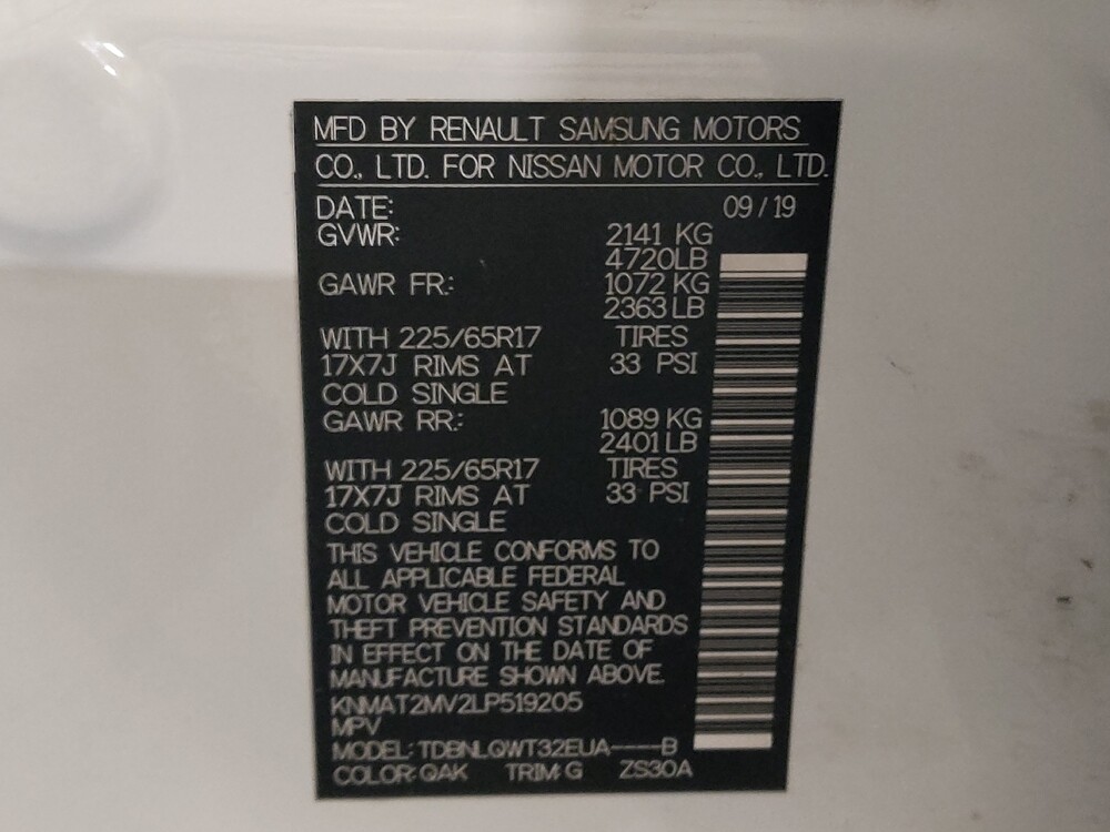 2020 Nissan Rogue in Oklahoma City, OK 73139 - 18081838 33