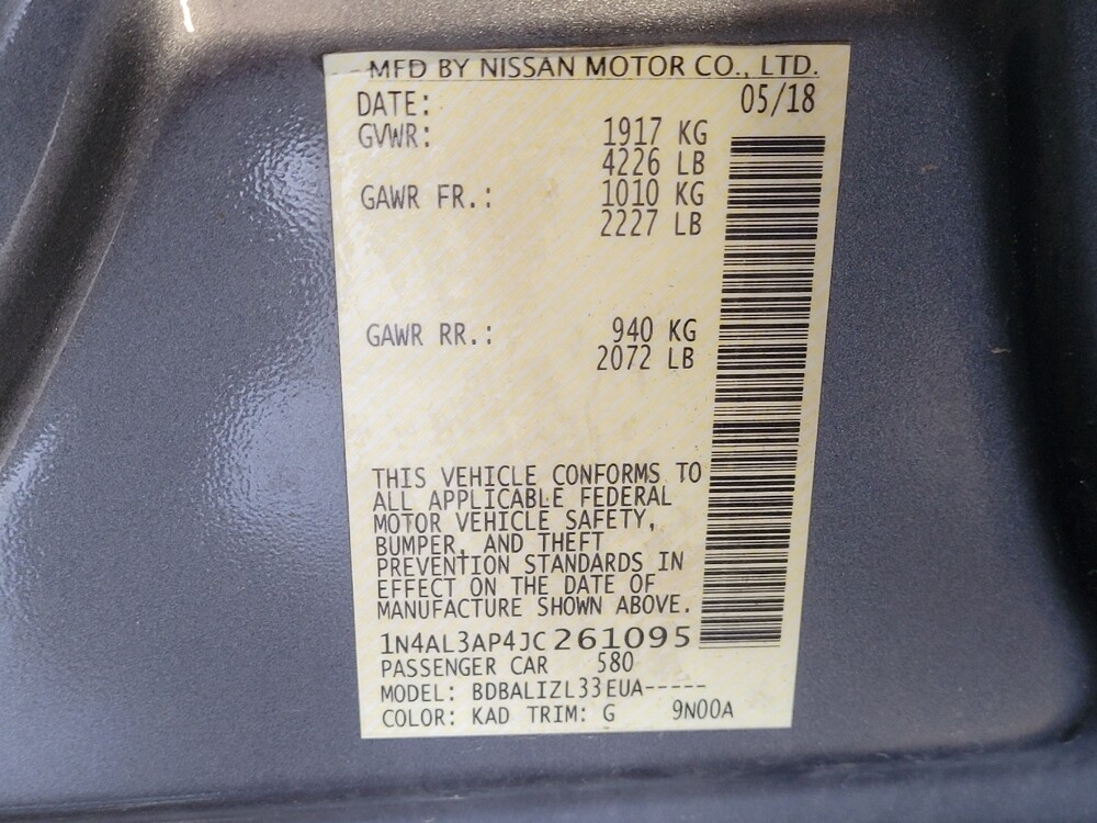 2018 Nissan Altima in Pensacola, FL 32505 - 18081868 33