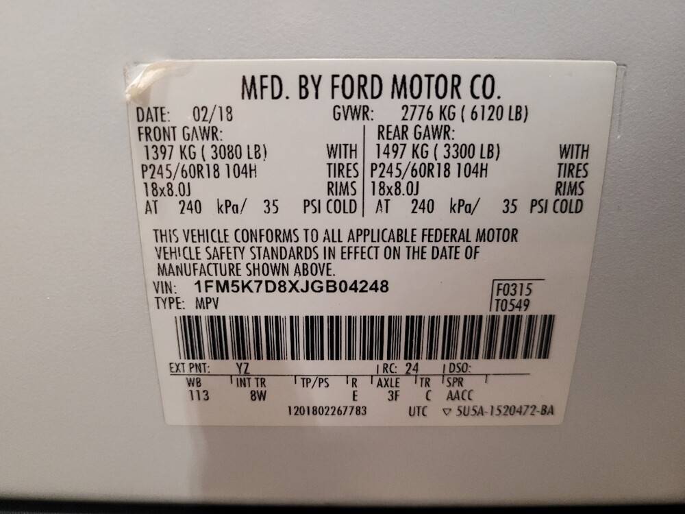 2018 Ford Explorer in Pensacola, FL 32505 - 18081869 33