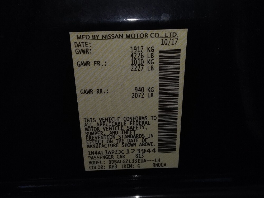 2018 Nissan Altima in Sanford, FL 32773 - 18081873 33