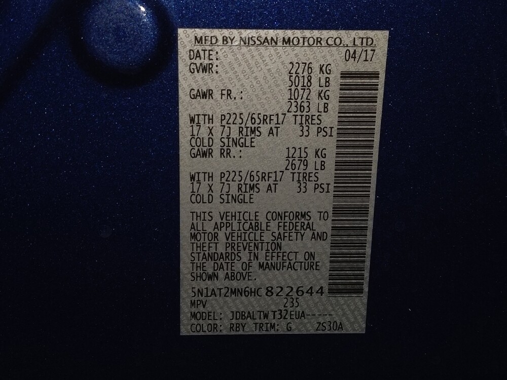 2017 Nissan Rogue in Kissimmee, FL 34744 - 18081874 33