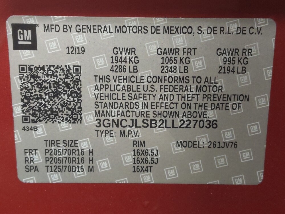 2020 Chevrolet Trax in Houston, TX 77034 - 18081925 33