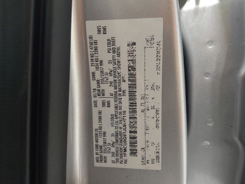 2018 Ford Escape in Columbus, OH 43231 - 18081934 33