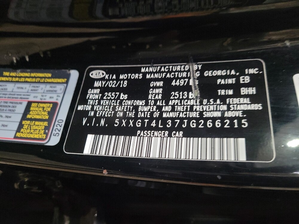 2018 Kia Optima in Glen Burnie, MD 21061 - 18081943 33