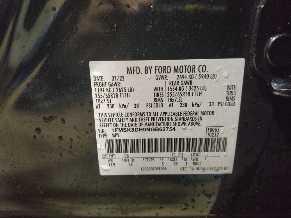 2022 Ford Explorer in Owings Mills, MD 21117 - 18081955 33