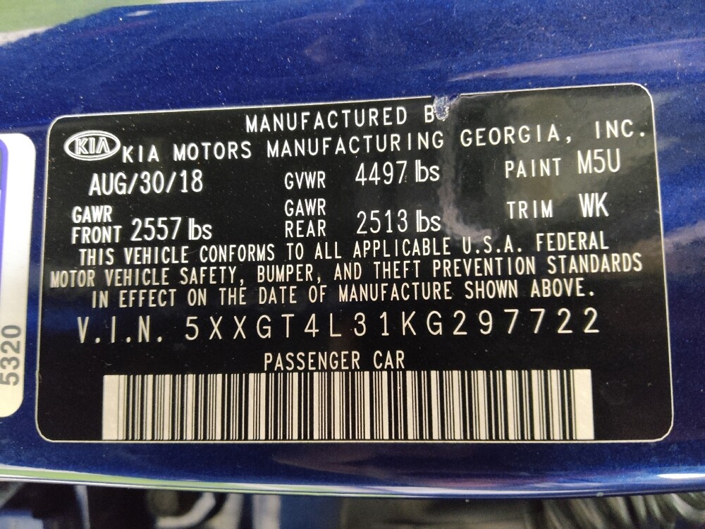 2019 Kia Optima in Marietta, GA 30062 - 18081984 33