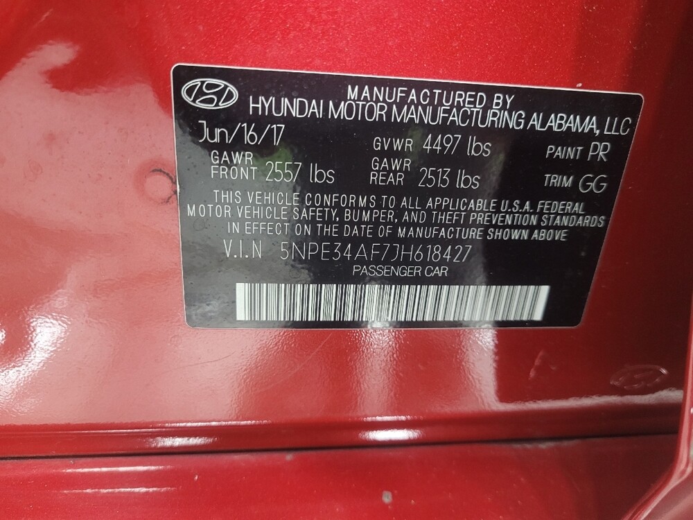 2018 Hyundai Sonata in Conyers, GA 30094 - 18081987 33