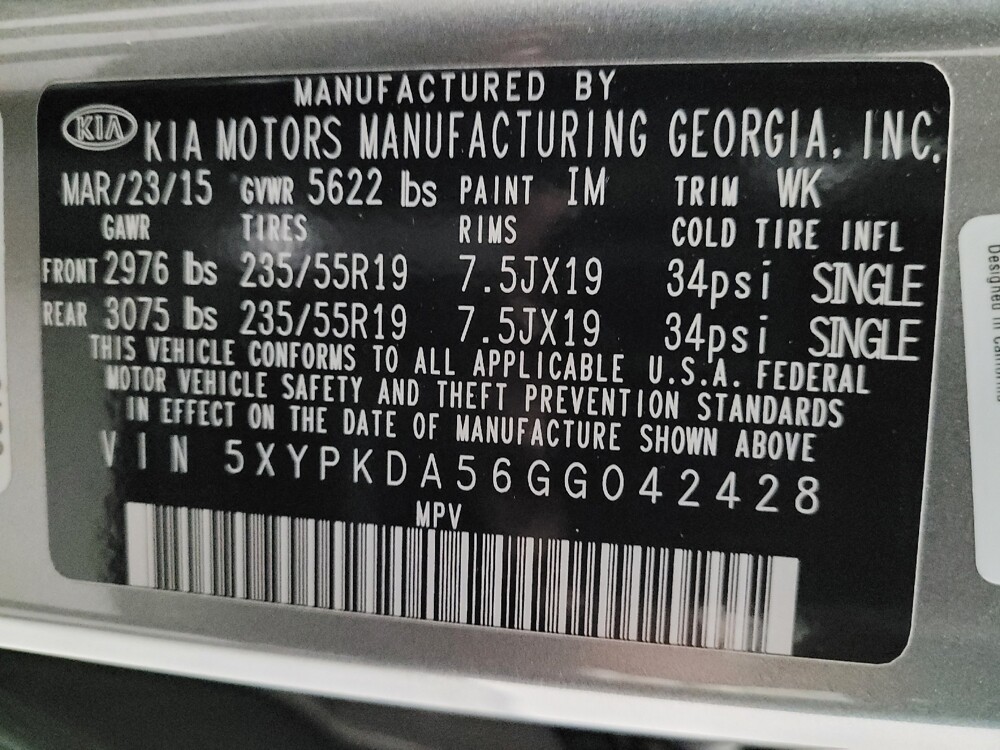 2016 Kia Sorento in Sacramento, CA 95821 - 18082011 33