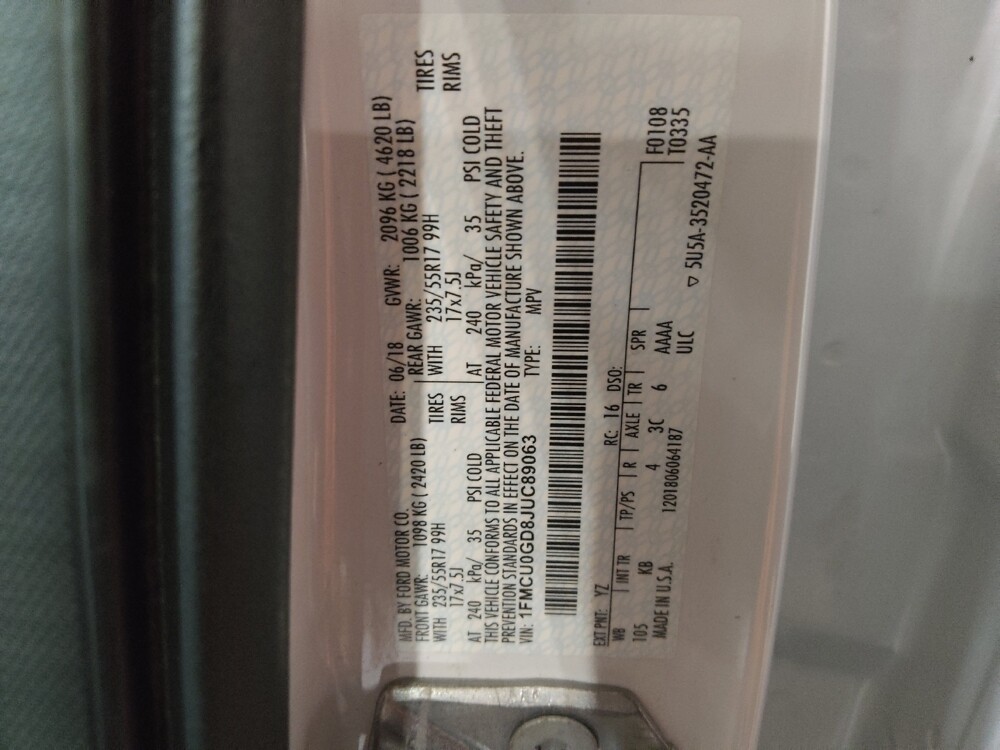 2018 Ford Escape in Oklahoma City, OK 73139 - 18082013 33