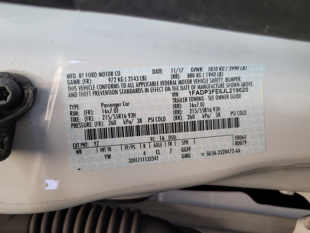 2018 Ford Focus in Lexington, KY 40509 - 18082100 33