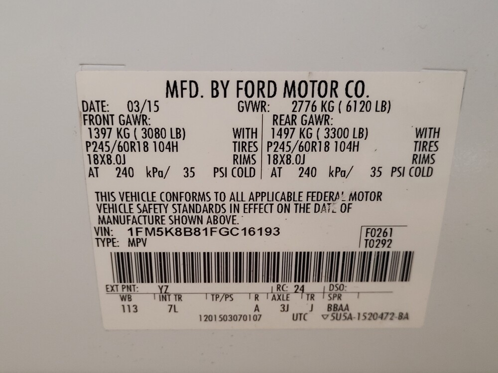 2015 Ford Explorer in Orlando, FL 32808 - 18082109 33