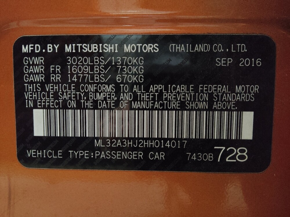 2017 Mitsubishi Mirage in Mobile, AL 36606 - 18082112 33