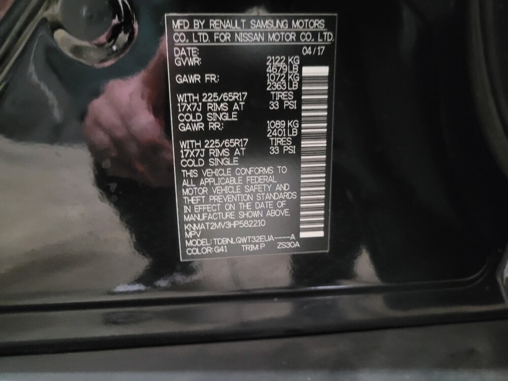 2017 Nissan Rogue in Williamstown, NJ 8094 - 18082132 33