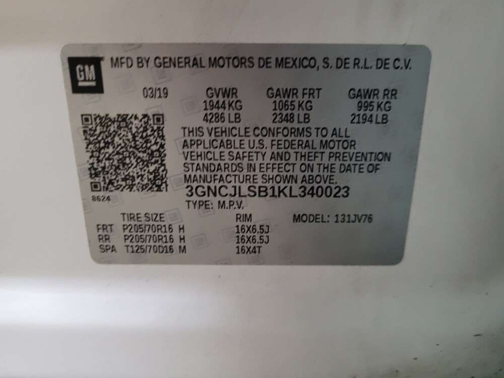 2019 Chevrolet Trax in New Castle, DE 19720 - 18082136 33