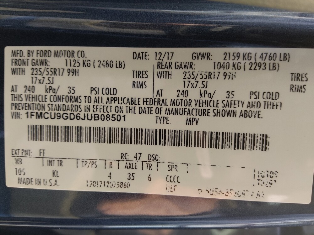 2018 Ford Escape in Houston, TX 77060 - 18082164 33