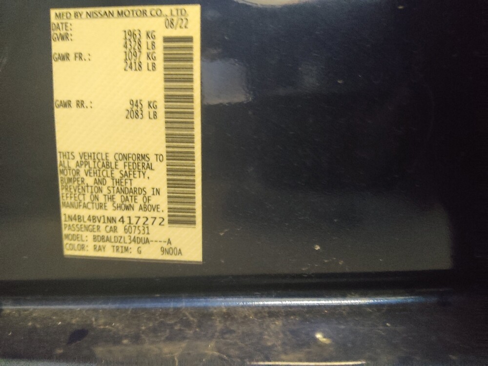 2022 Nissan Altima in Greensboro, NC 27407 - 18082200 33