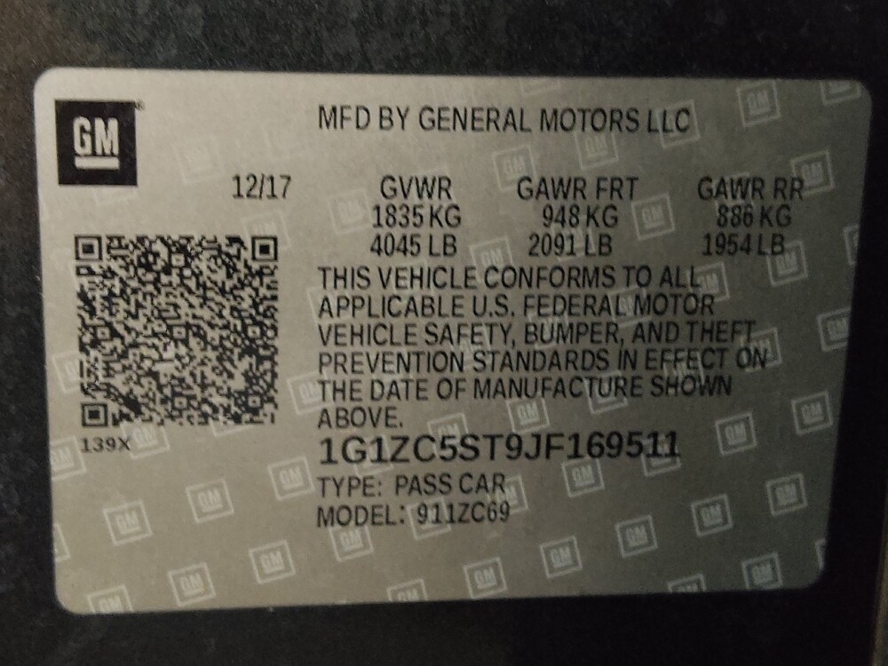 2018 Chevrolet Malibu in Houston, TX 77074 - 18082205 33