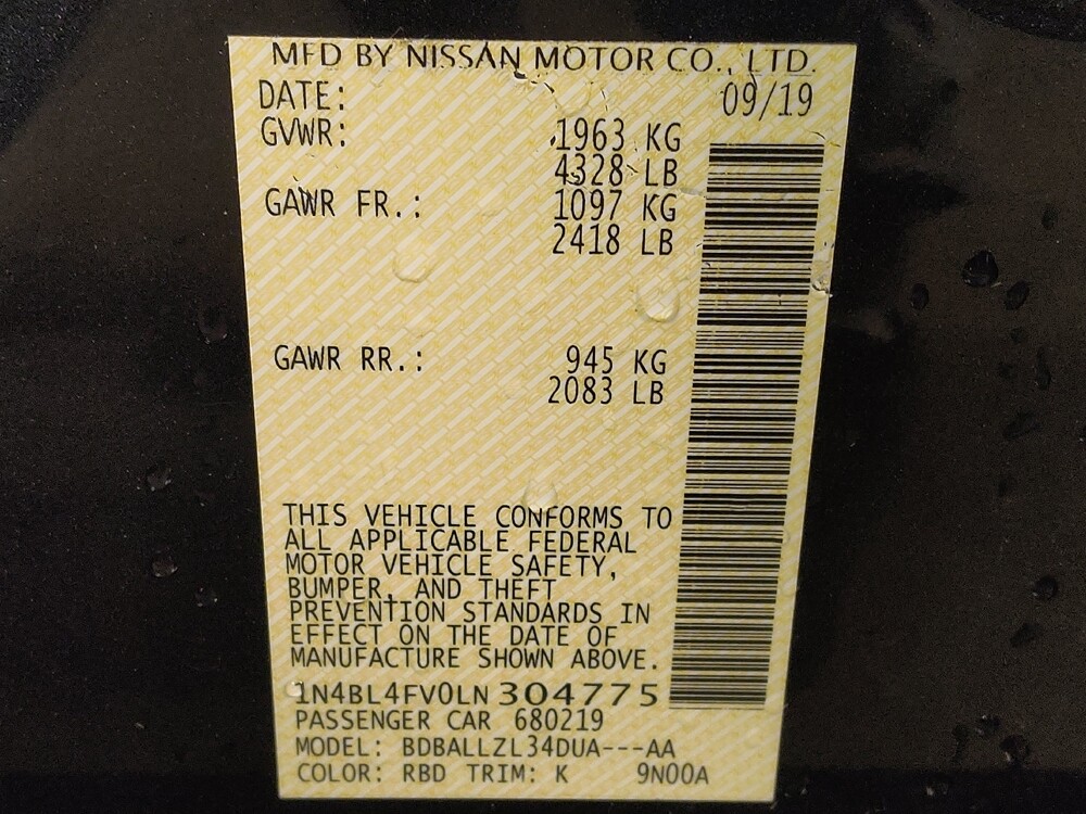 2020 Nissan Altima in Columbia, SC 29210 - 18082217 33