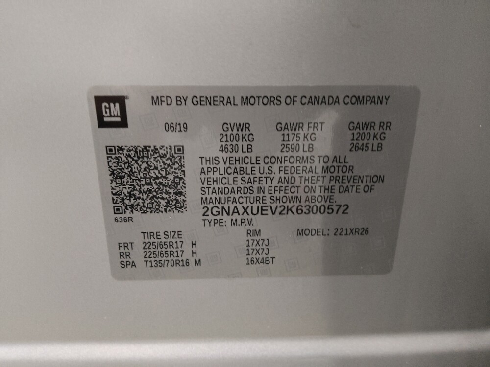 2019 Chevrolet Equinox in Taylor, MI 48180 - 18082225 33