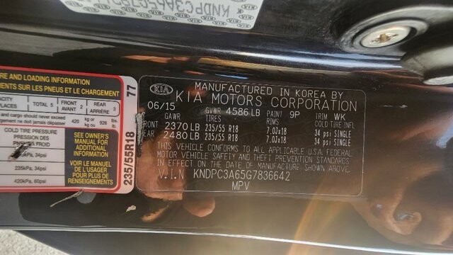 2016 Kia Sportage in Cartersville, GA 30120 - 18082258 13