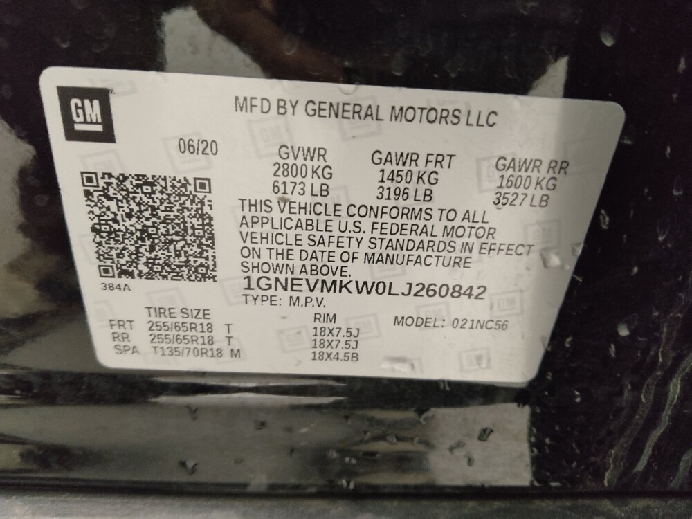 2020 Chevrolet Traverse in Denver, CO 80012 - 18082272 33