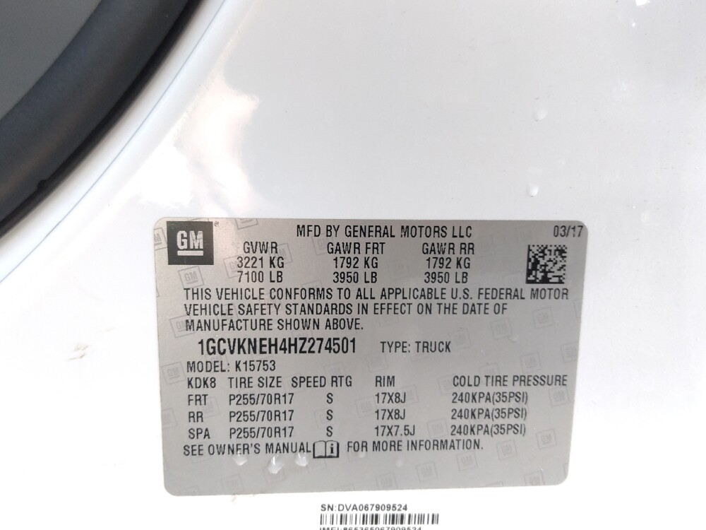 2017 Chevrolet Silverado 1500 in Lakeland, FL 33815 - 18082307 33