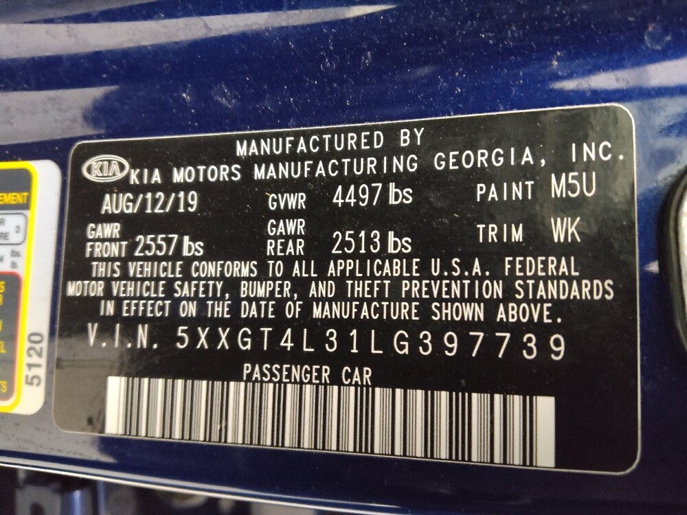 2020 Kia Optima in Denver, CO 80012 - 18082335 33