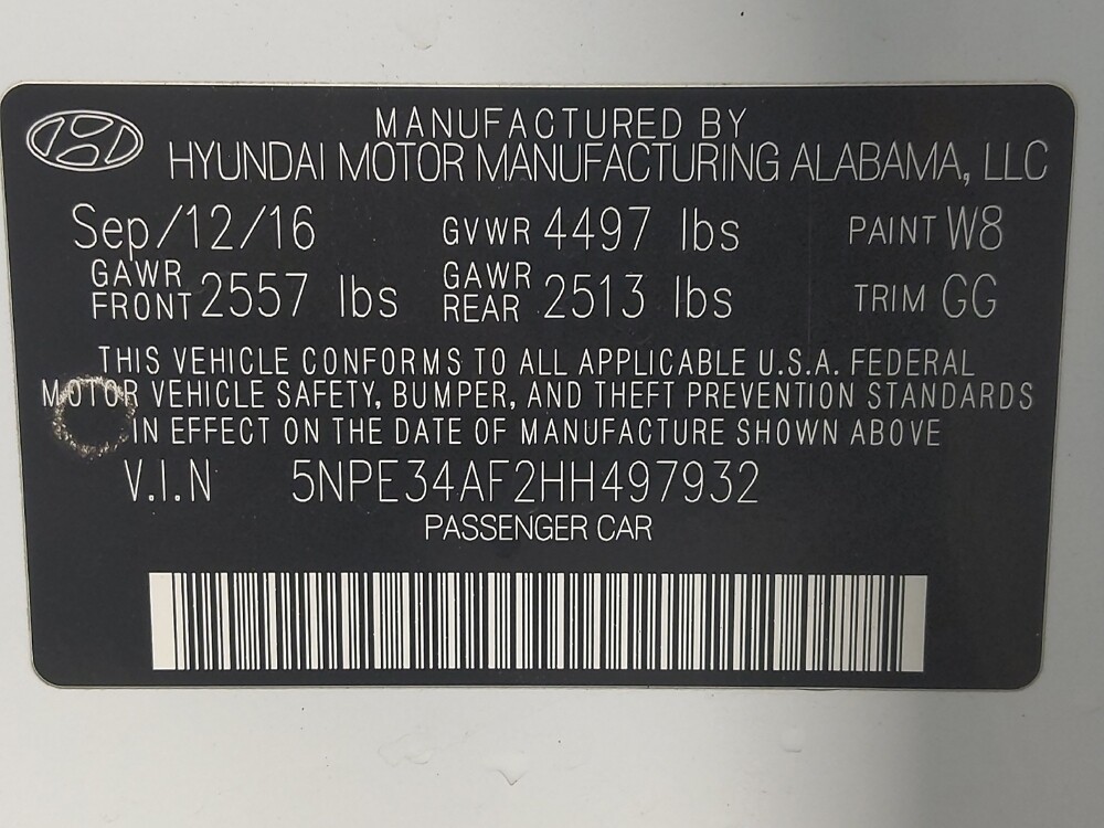 2017 Hyundai Sonata in Corpus Christi, TX 78412 - 18082339 33