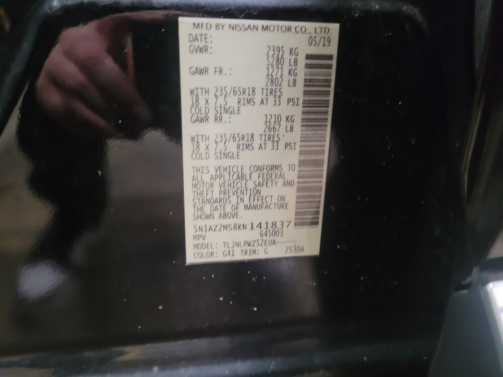 2019 Nissan Murano in Allentown, PA 18103 - 18082357 33