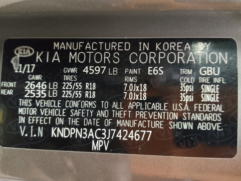 2018 Kia Sportage in Clearwater, FL 33764 - 18082384 33