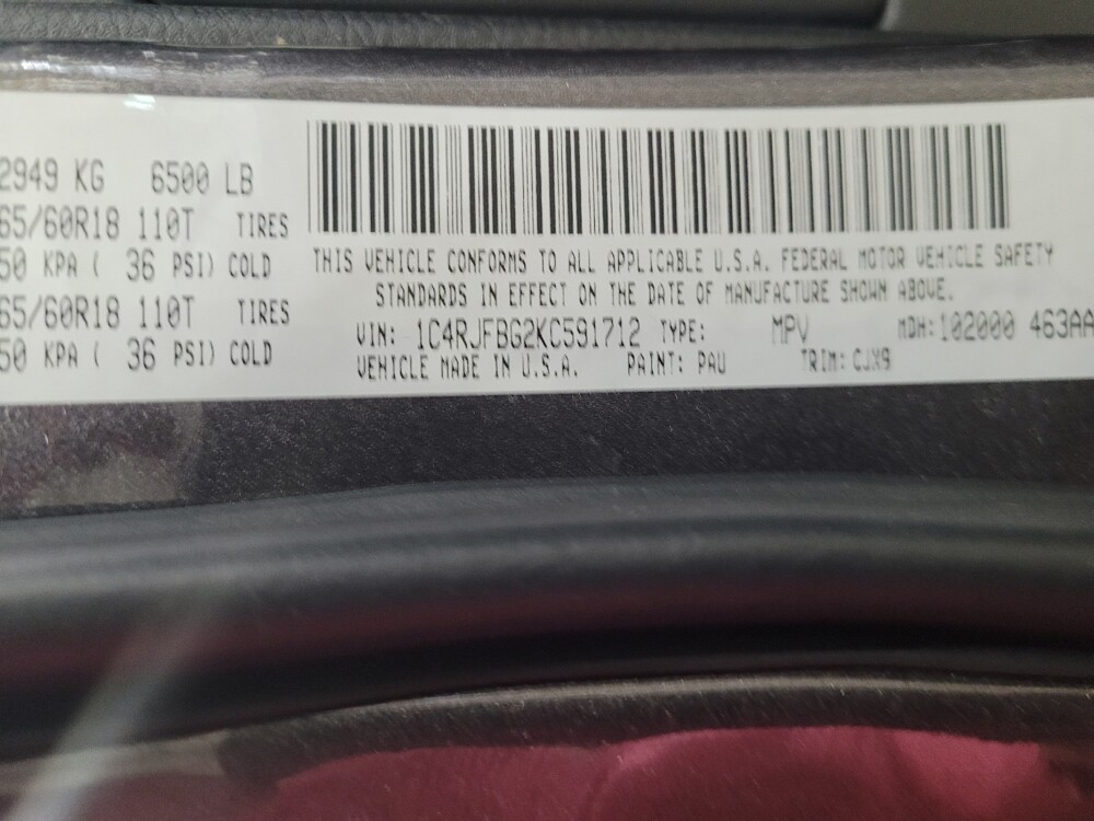 2019 Jeep Grand Cherokee in Owings Mills, MD 21117 - 18082413 33