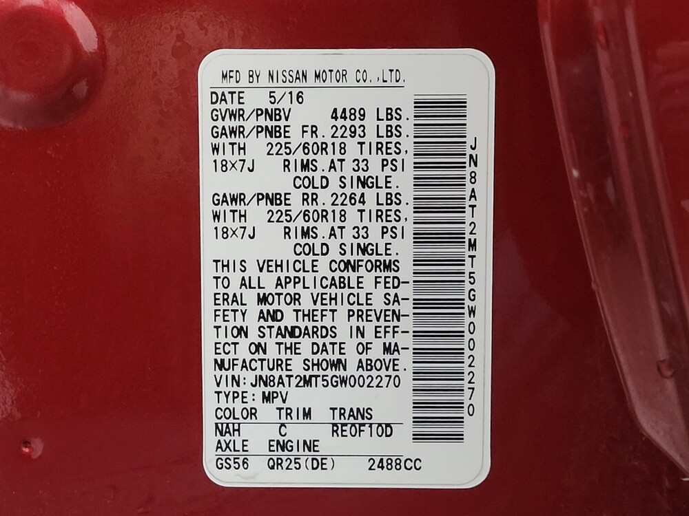 2016 Nissan Rogue in Albuquerque, NM 87113 - 18082415 33