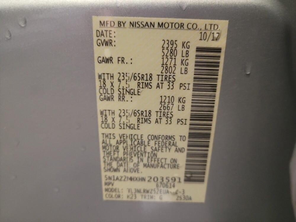 2017 Nissan Murano in Raleigh, NC 27604 - 18082433 33