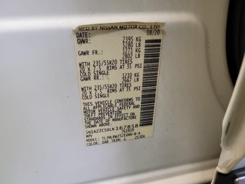 2020 Nissan Murano in Fairfield, OH 45014 - 18082445 33