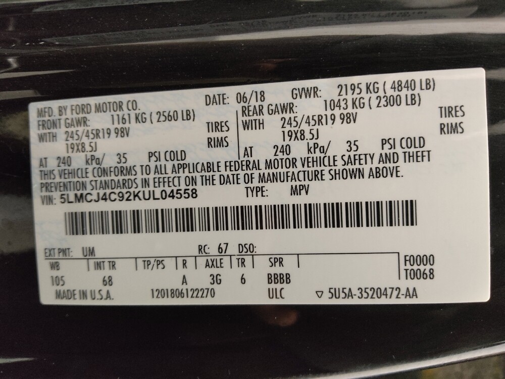 2019 Lincoln MKC in Denver, CO 80012 - 18082464 33