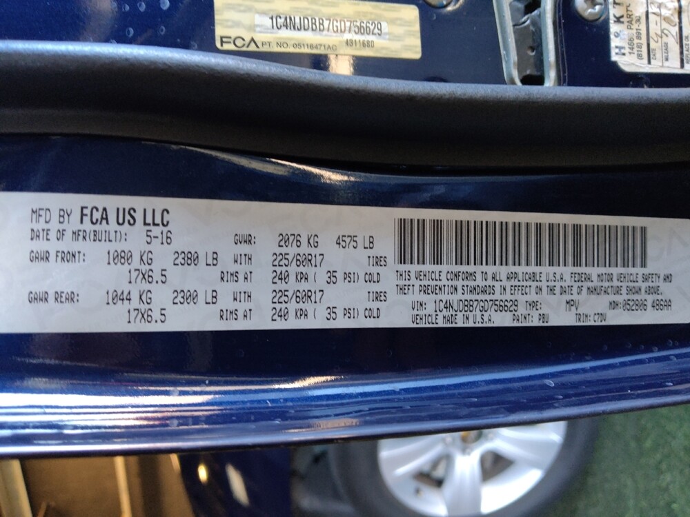 2016 Jeep Compass in Chandler, AZ 85225 - 18082579 33