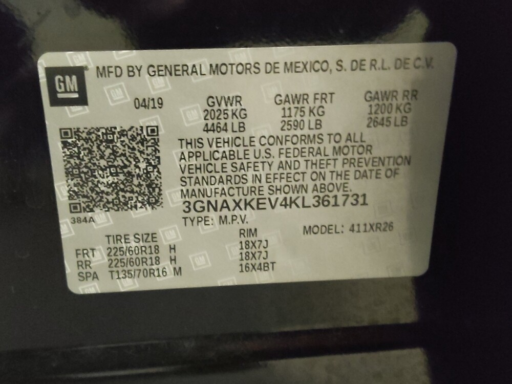 2019 Chevrolet Equinox in Raleigh, NC 27604 - 18082617 33